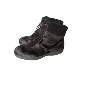 Tecnica Apres Fur Ankle Boots Black Size EU 41 (9.5) Ski Winter